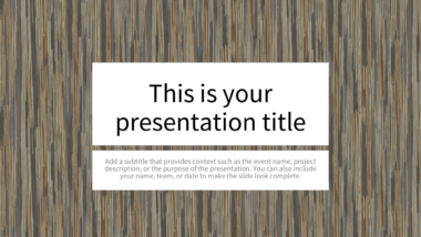 Textured Earthy Tones PowerPoint Background